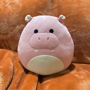 SQUISHMALLOWS Ridelle the Pink Hippo 10in